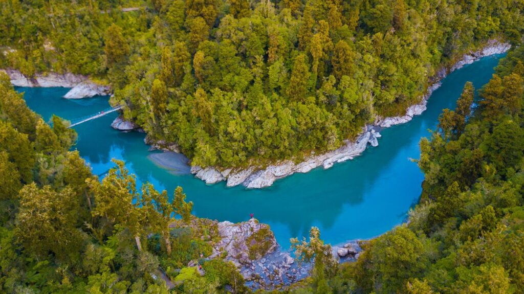 7 Day South Island New Zealand Itinerary, Hokitika-Gorge-Photo-Credit-BareKiwi