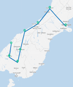 Tour Map