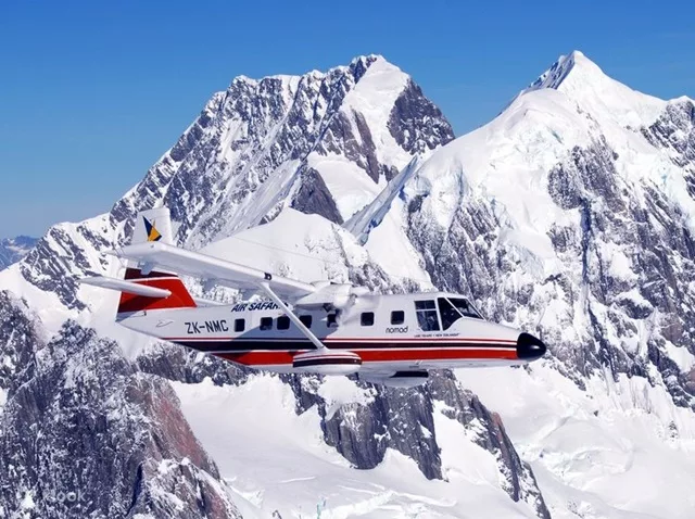 Franz Josef Glacier & Fox Glacier Grand Traverse Aeroplane Flight