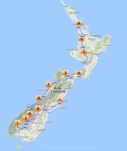 Tour Map