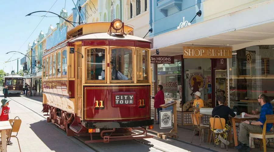 christchurch tram tour