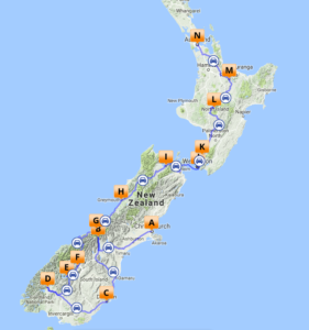Tour Map