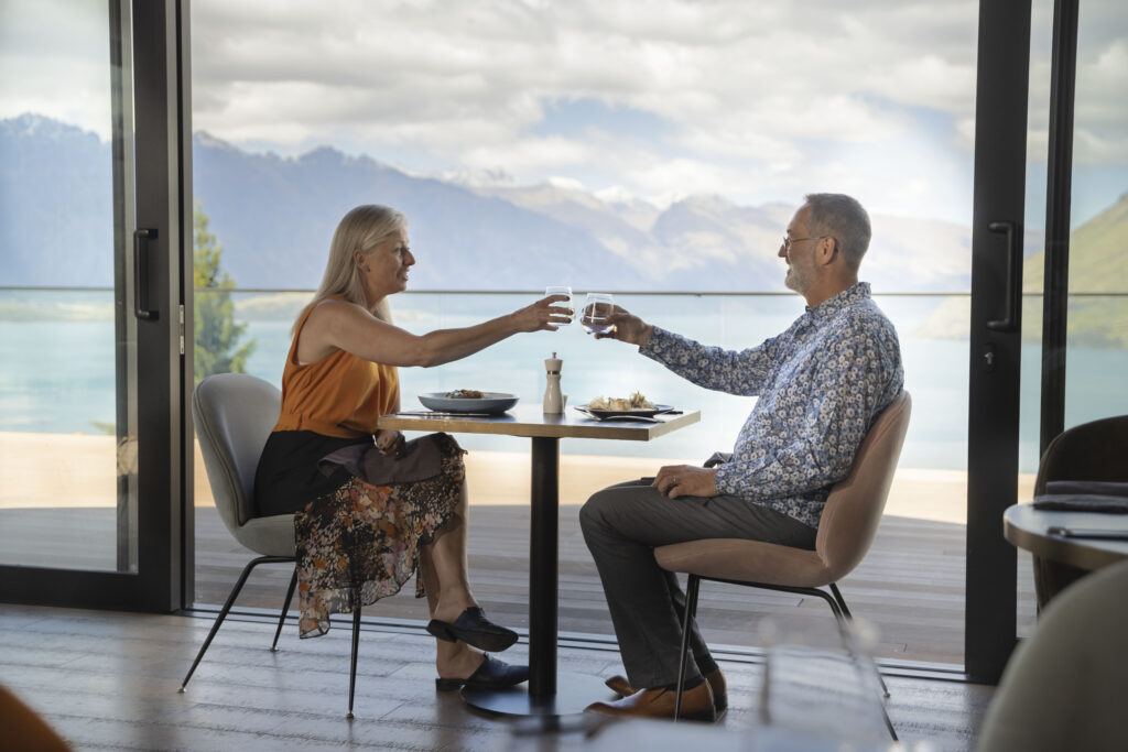 A toast to the Remarkables: dining with a view in Queenstown.