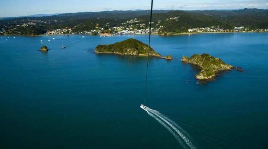 Parasail Flight - Bay of Islands
