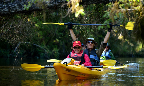 Okarito Lagoon kayaking