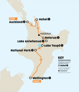 Tour Map