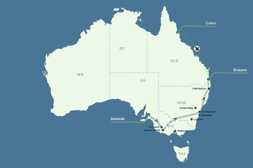 10 Day South to North Discovery, the Great Southern Rail Journey