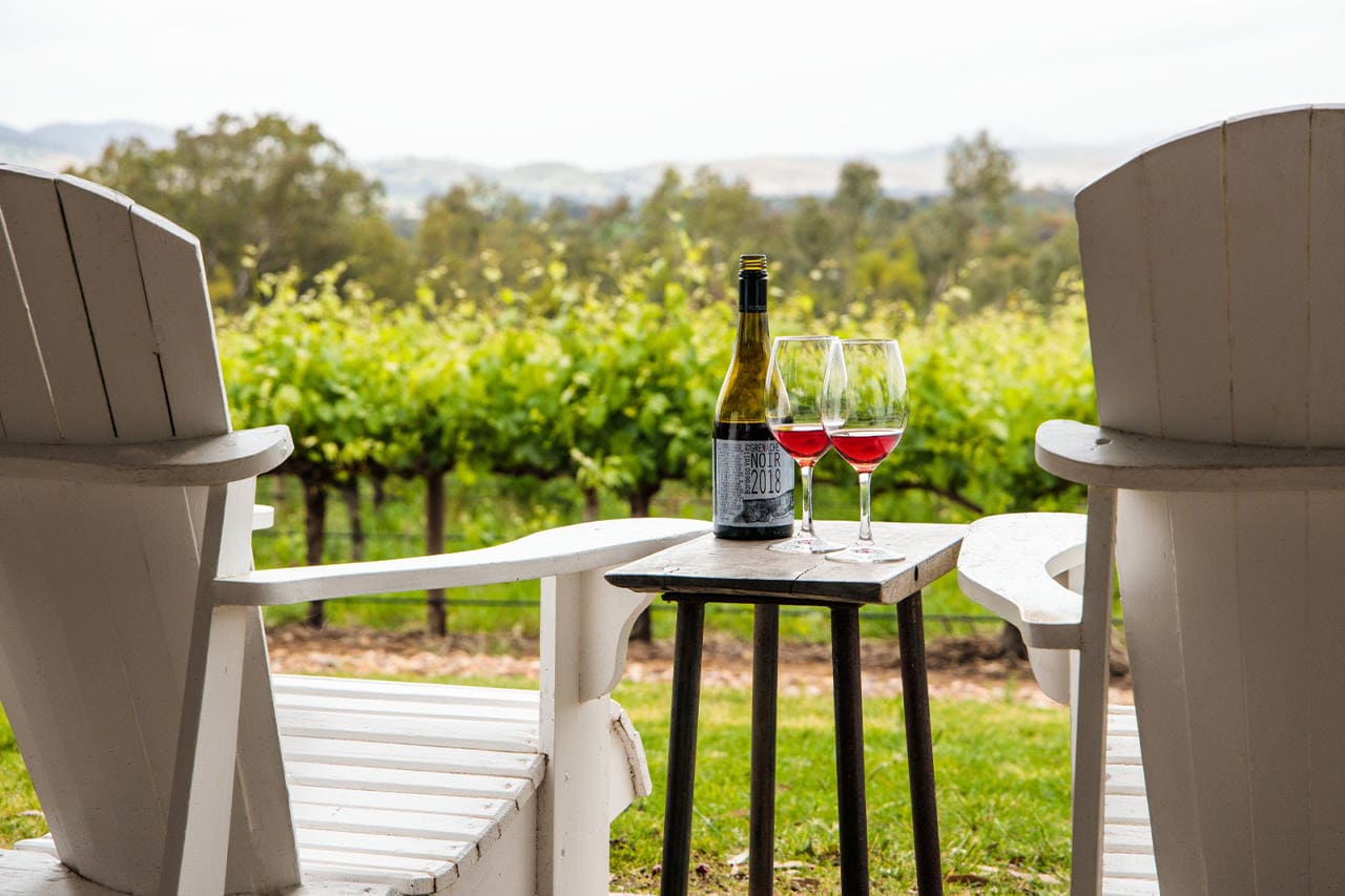 Barossa Valley Indian Pacific train journey
