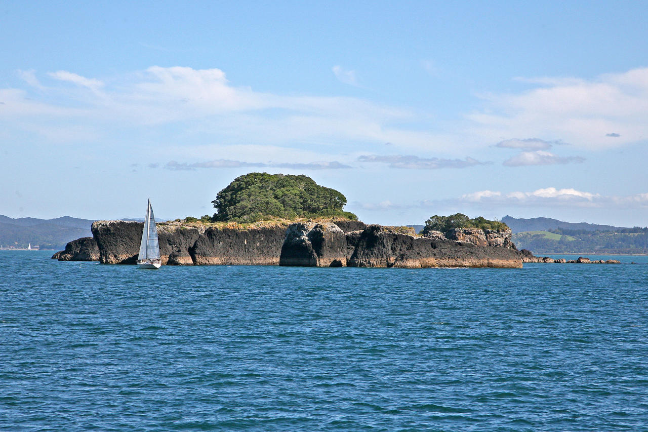Bay of Islands in New Zealand