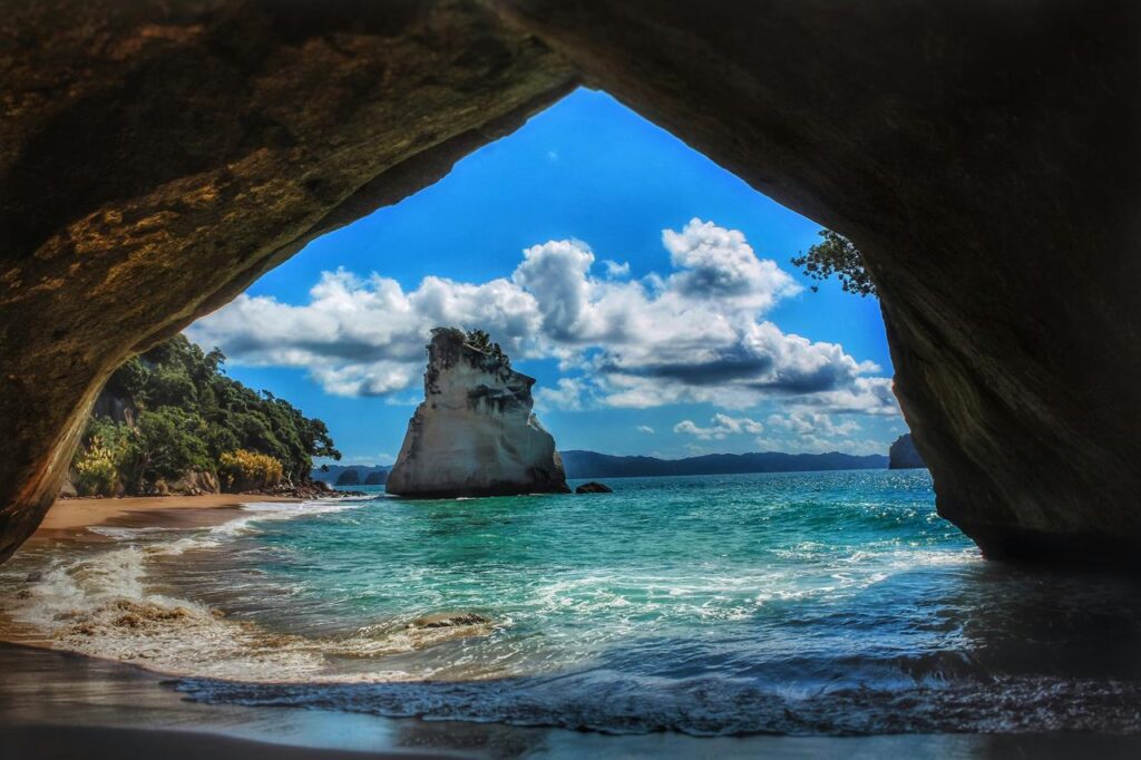 Cathedral Cove Coastal Walk, best beaches in New Zealand