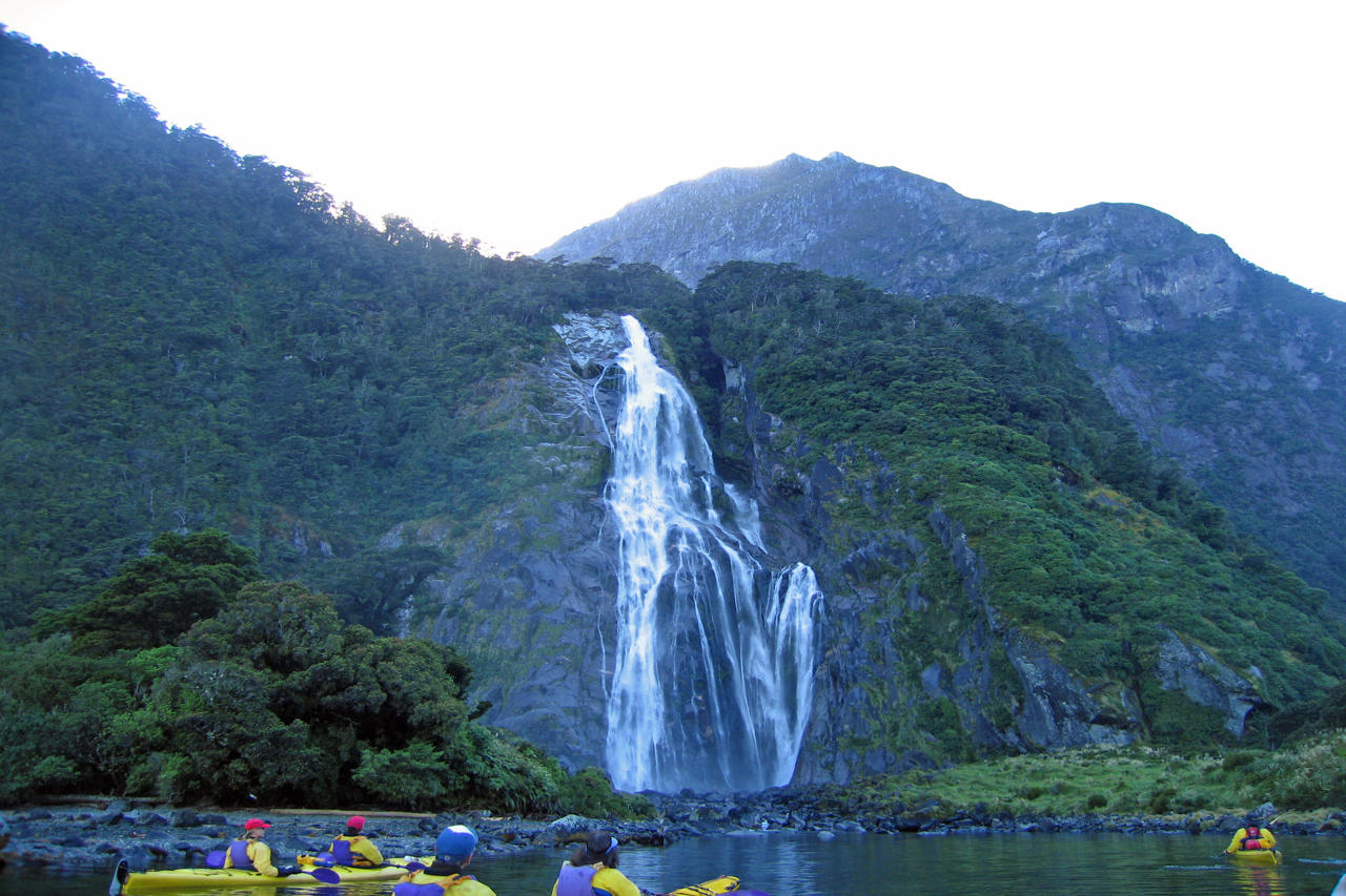 Milford Sound Waterfall