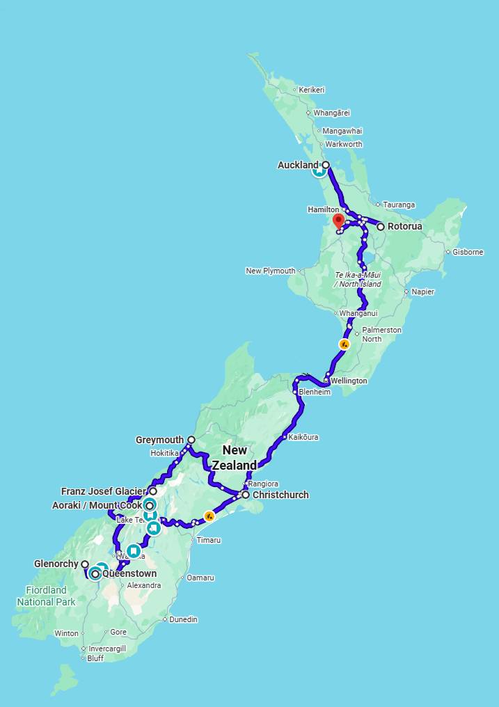 14 Day New Zealand Exclusive Private Tour: South Island Highlights & North Island Culture