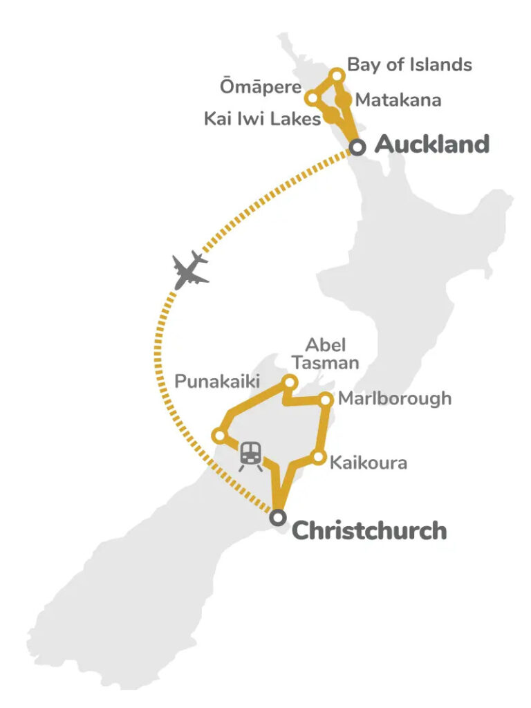 Coastal Escape tour New Zealand