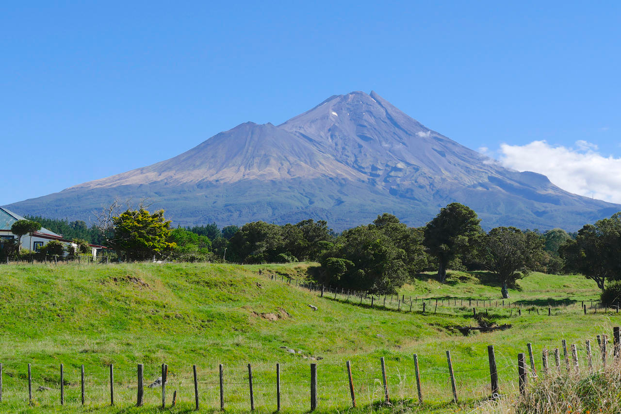 Mount Taranaki or Mount Egmont, New Zealand