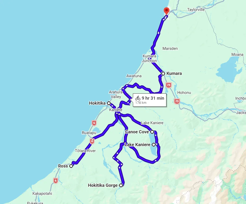 5‑Day South Island New Zealand Wilderness Cycle Tour