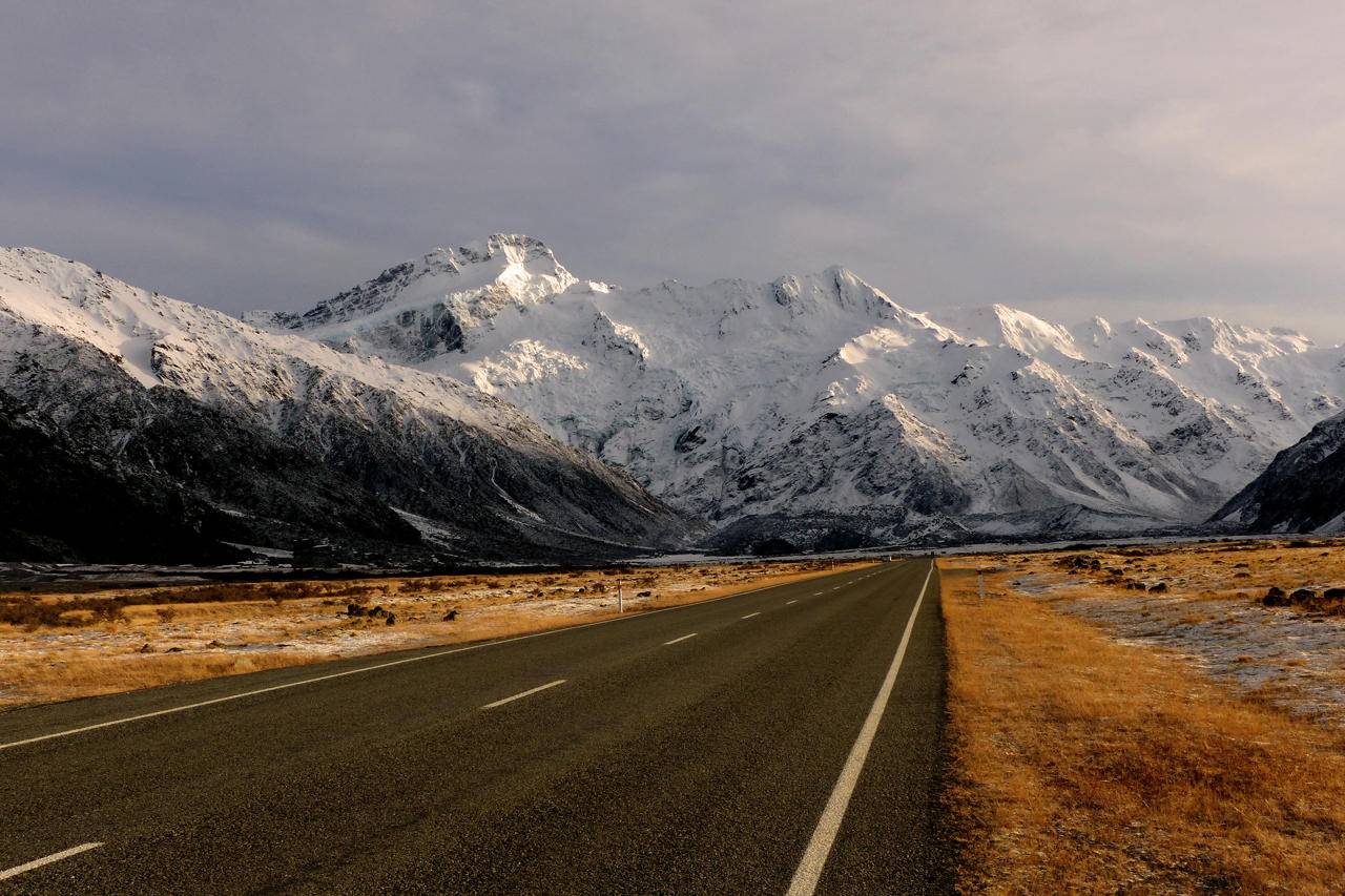 Mt Sefton New Zealand.