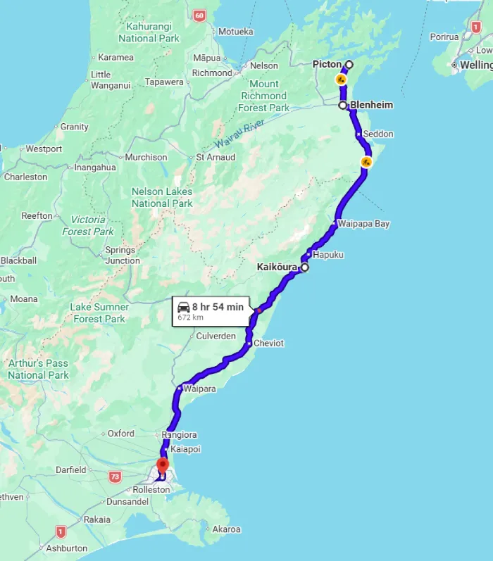 6 Day Coastal Pacific Train Tour Kaikoura & Marlborough