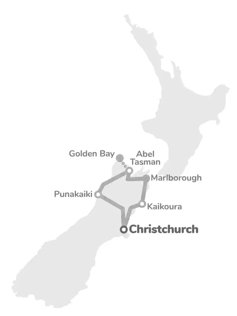 7 Day South Island Adventure Tour: Southern Loop