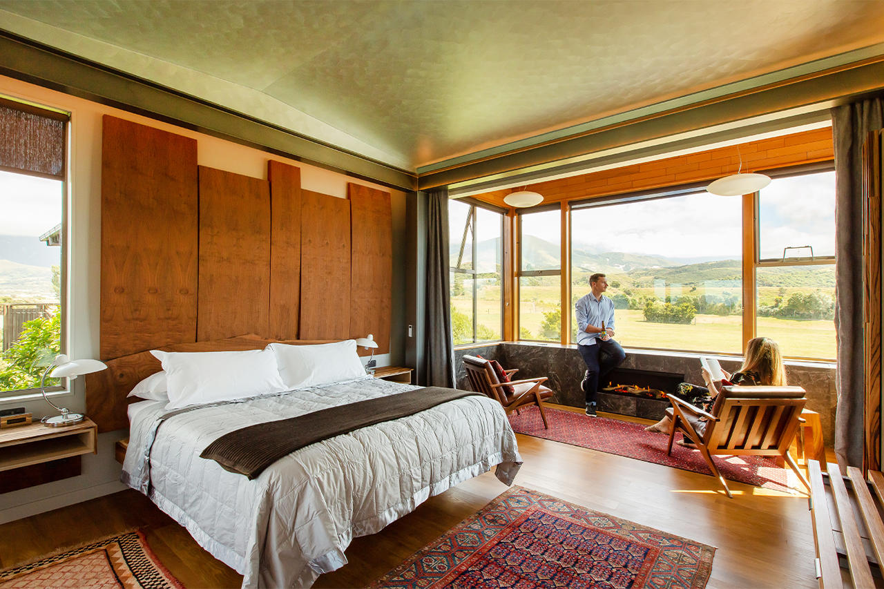 Hapuku lodge kaikoura bedroom