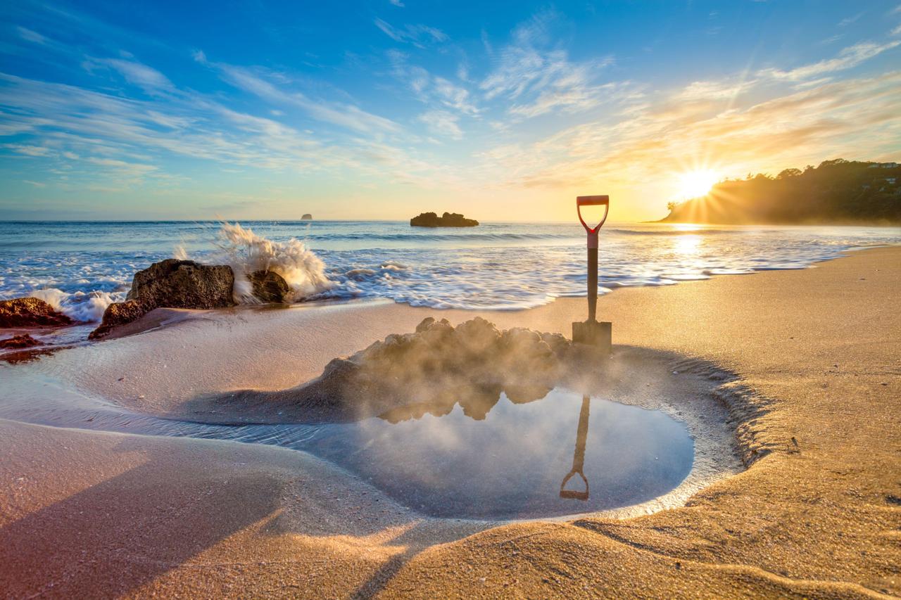 Hot Water Beach Hauraki Coromandel