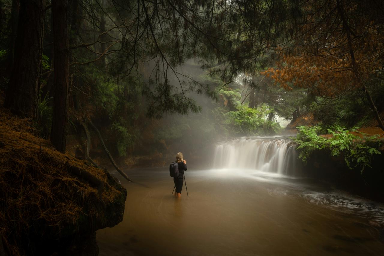 Kerosene Creek on the North Island