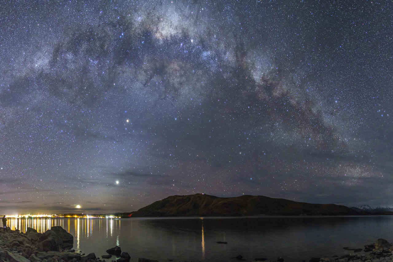 Lake Tekapo At Night -