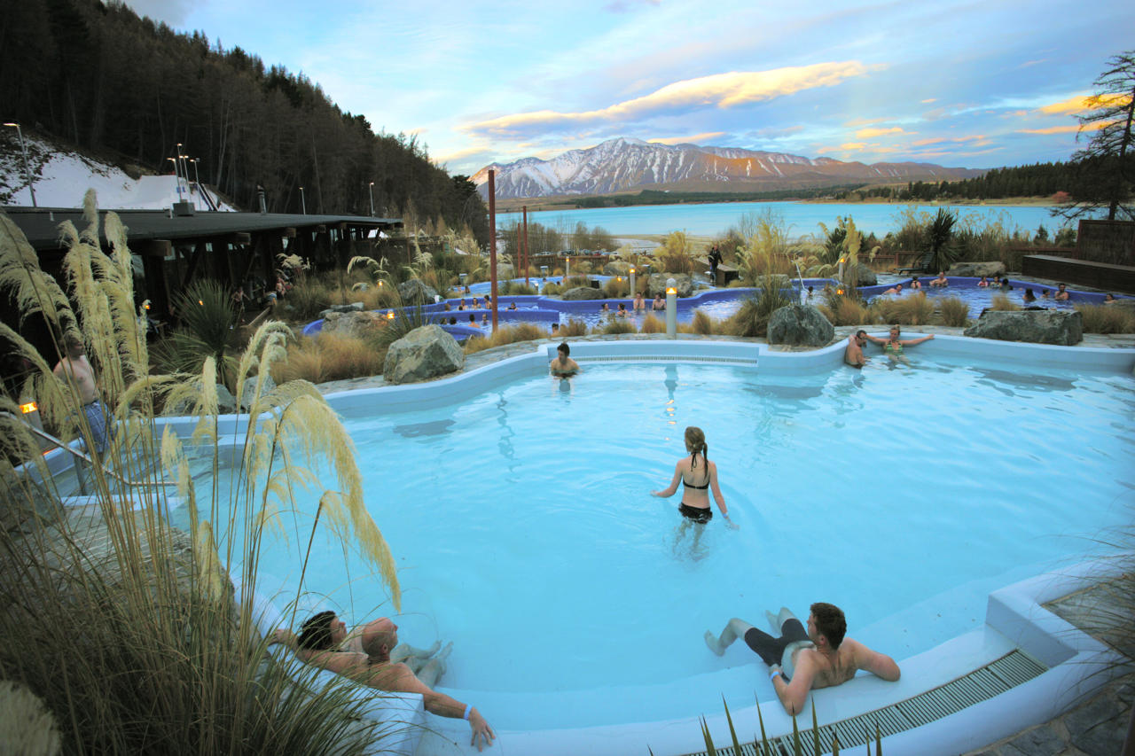 Mackenzie Tekapo Springs, New Zealand hot springs