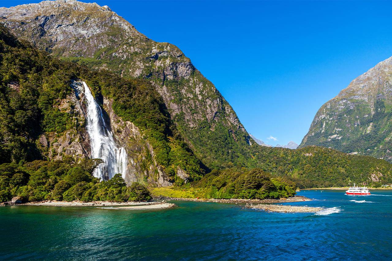 Milford sound fjord