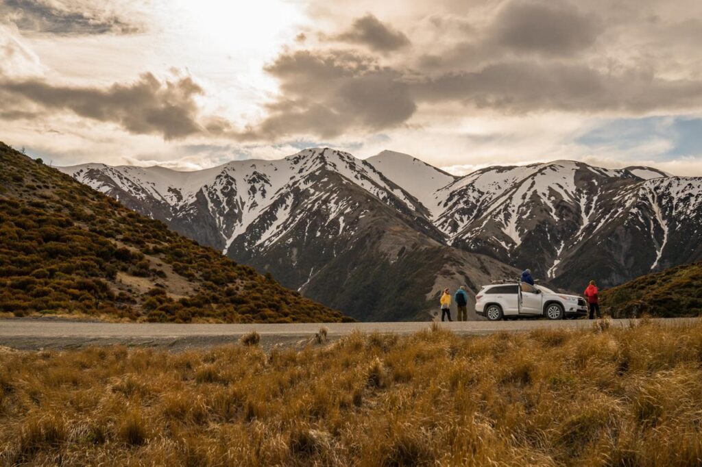 Road trip in Mid-Canterbury, New Zealand road trip
