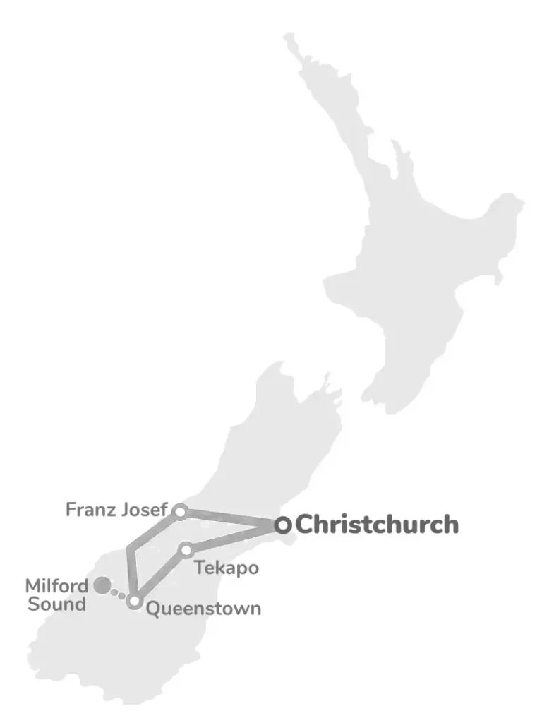 South Island Backpacker Tour 7 Day Budget Adventure