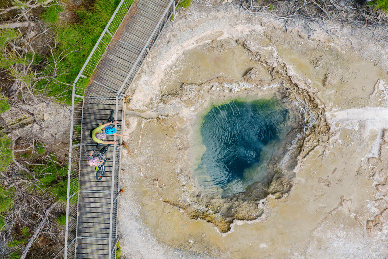Tokaanun Thermal Pools, Taupo, New Zealand hot springs