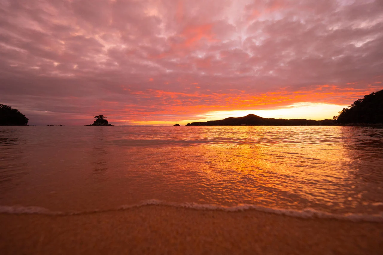 Sunrise at Torrent Bay