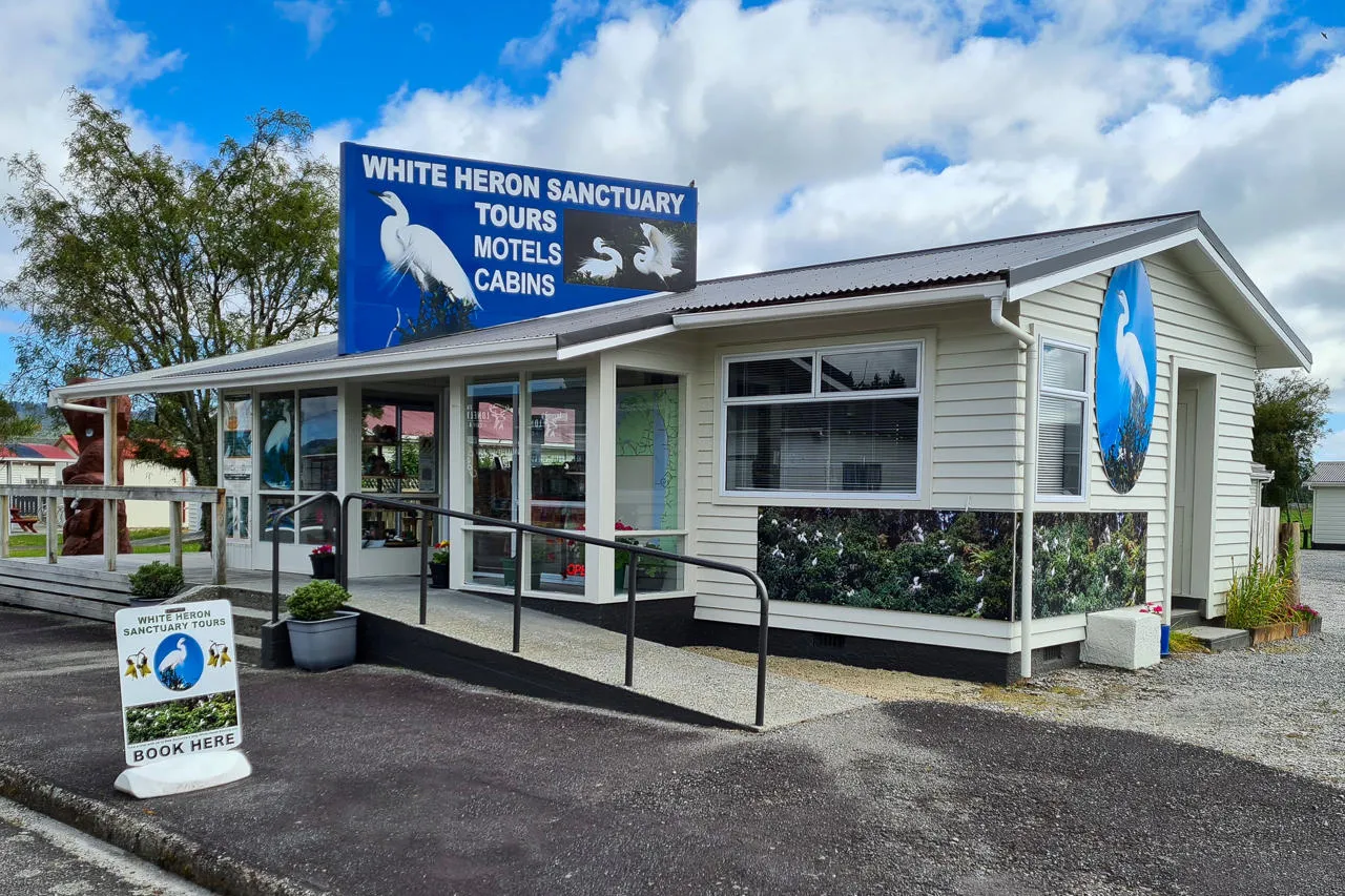 White Heron Sanctuary Tours Office & Shop